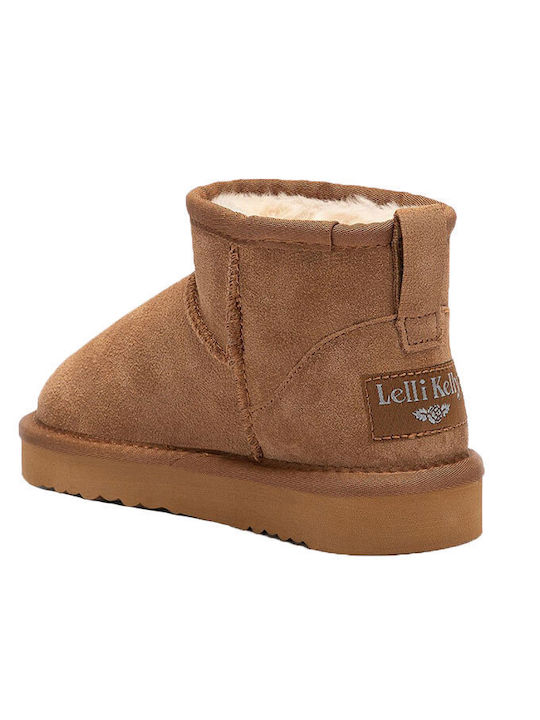 Ghete Copii din Suede Tabac maro