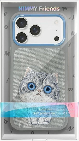 Nimmy Case Big Eyed Pet 2.0 Cat Iphone 17 Pro Max Grey N-xdy-ip17-pro-max-023