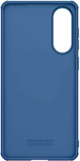 Nillkin Super Frosted Back Cover Plastic / Silicone 0.5mm Waterproof Blue (Galaxy S25 Edge)