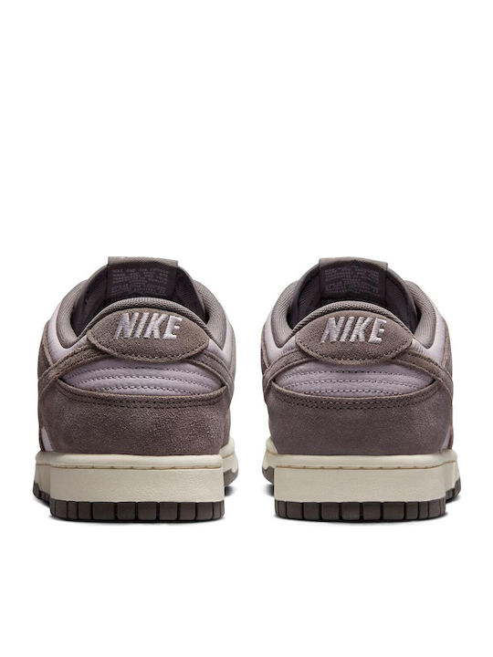Dunk Low Retro Se Herren Sneakers Grey Leather