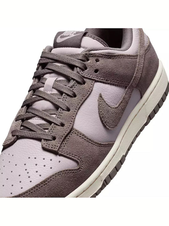 Dunk Low Retro Se Herren Sneakers Grey Leather