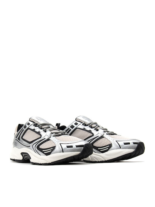 Ανδρικά Chunky Sneakers Ασημί