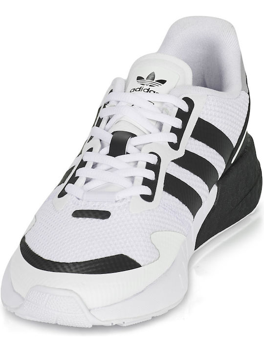 adidas ZX 1K Boost Adidași Alb Noriu / Negru De Bază / Argintiu