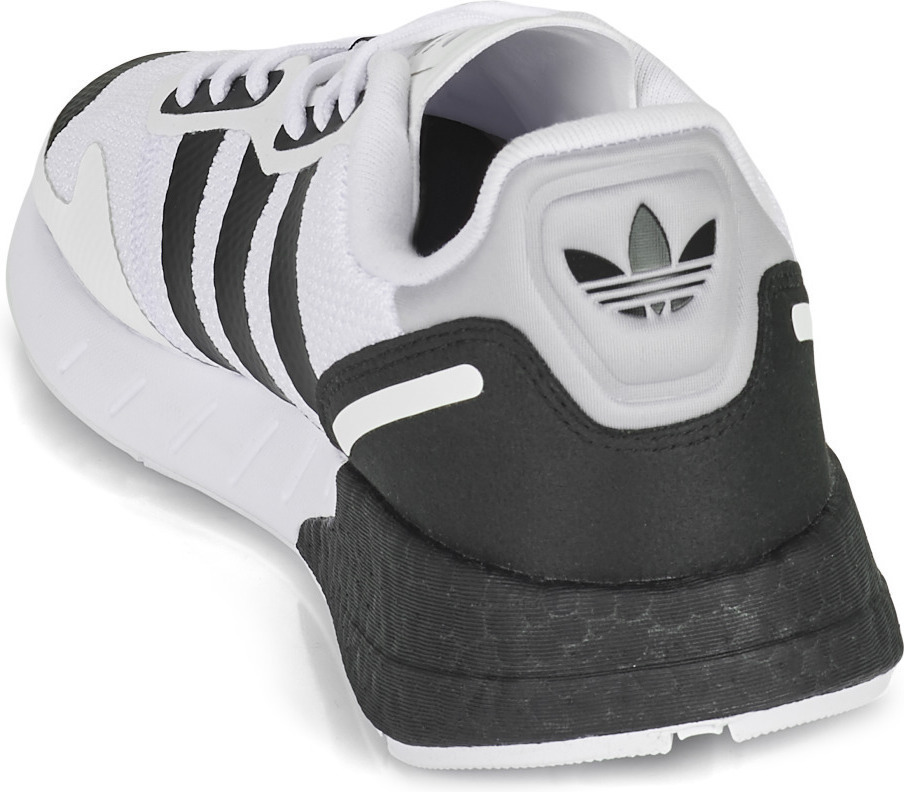 adidas ZX 1K Boost Adidași Alb Noriu / Negru De Bază / Argintiu adidas ZX 1K Boost Adidași Alb Noriu / Negru De Bază / Argintiu
