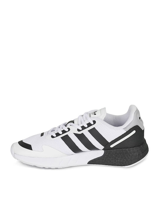 adidas ZX 1K Boost Adidași Alb Noriu / Negru De Bază / Argintiu