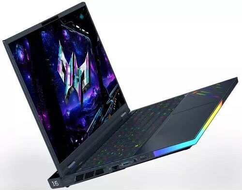 Acer Predator Helios 16 AI PH16-73-98HA 16" OLED QHD+ 240Hz (Ultra 9-275HX/32GB/2TB SSD/GeForce RTX 5090/No OS) Abyssal Black (Tastatură US)