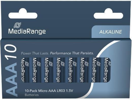 MediaRange Premium Алкални Батерии AAA 1.5V 10бр