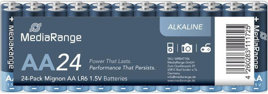 MediaRange Premium Αλκαλικές Μπαταρίες AA 1.5V 24τμχ