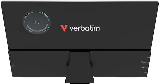Verbatim 32088 IPS HDR Touch Tragbarer Monitor 14" FHD 1920x1080 144Hz mit Reaktionszeit 6ms GTG