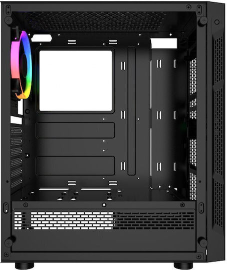 Gembird Fornax 2000 RGB Middle Tower Carcasă PC Neagră