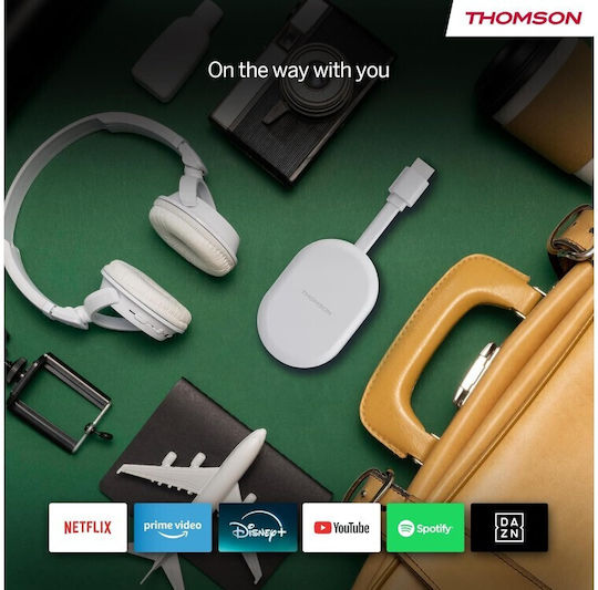 Thomson Smart TV Stick 4K UHD με Wi-Fi / HDMI και Google Assistant