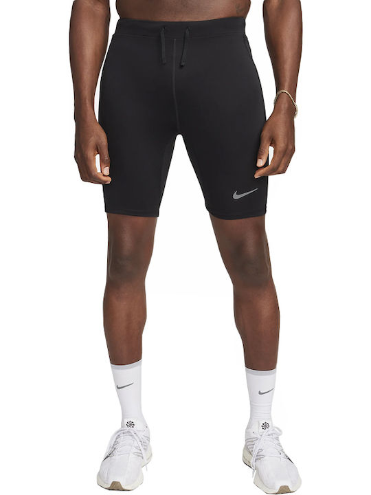 Nike FAST Herren Sportleggings Kompression Kurz Schwarz