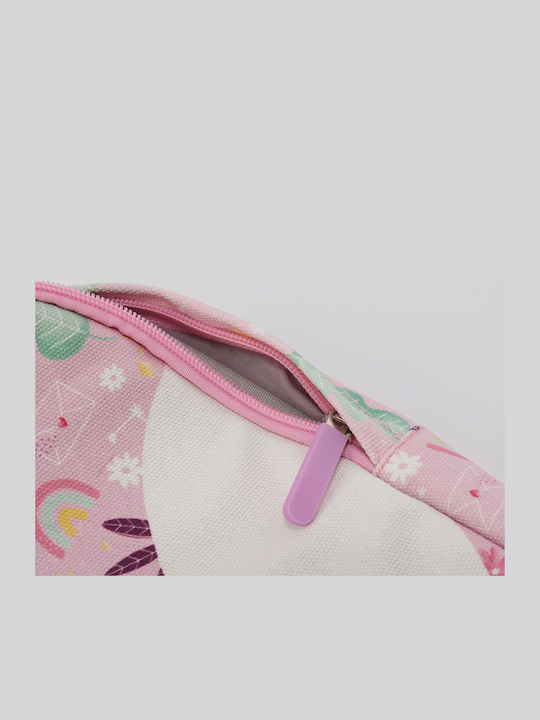 Sassi Junior Unicorn Unicorn School Bag Backpack Kindergarten Multicolour with Water Bottle Holder