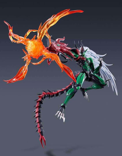 Tamashi Nations Yu-Gi-Oh Yu-gi-oh S.h. Monsterarts Elemental Hero Flame Wingman Фигура За Действие 19см