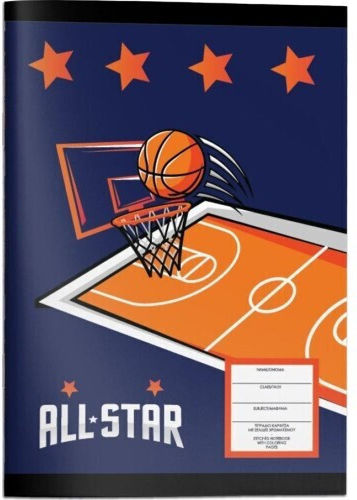 Must Team Notebook Ruled B5 40 Sheets 1pcs (Μiscellaneous Designs)
