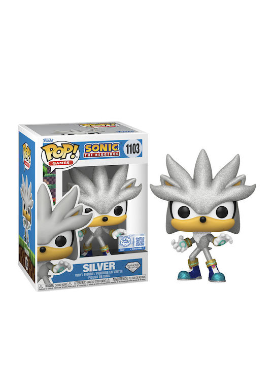 Funko Pop! Games: Sonic The Hedgehog - Silver Special Edition