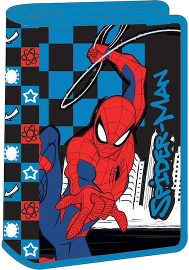 Spiderman Ученически Несесер Пълен Син
