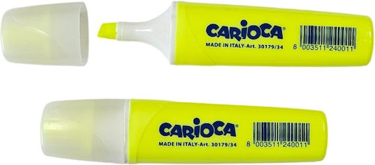 Carioca Μαρκαδόρος Υπογράμμισης Κίτρινος