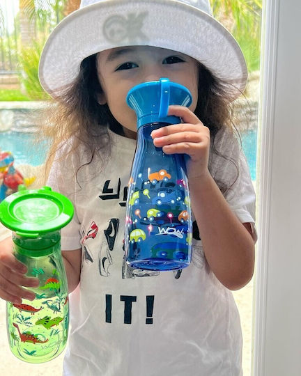 Wow Gear Детски Бутилка За Вода Cup Mini Disney Cars Пластмасов Син