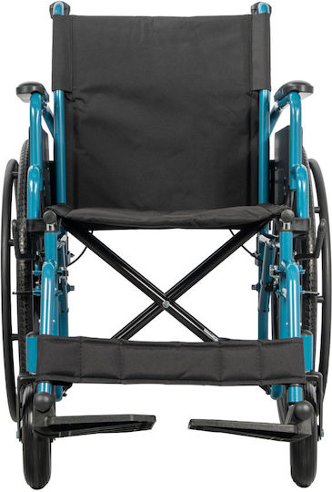 Mobiak Aegeus Rollstuhl 24" Einfacher Typ 43cm 0815003 Blau