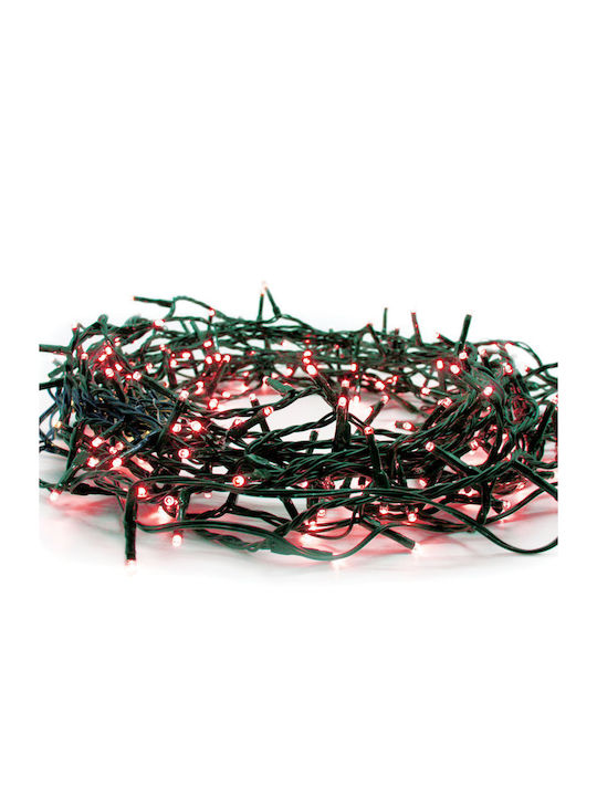 180 Lights LED 3m. Red in String 1pcs