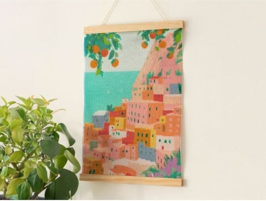 Painting Κολάζ Positano Σετ Ζωγραφικής Ξύλινο