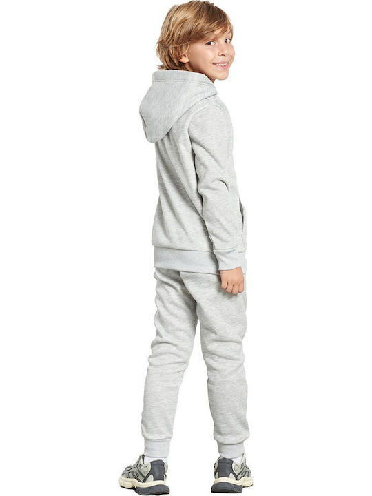 Kids Sweatpants Set Melange Grey 2pcs