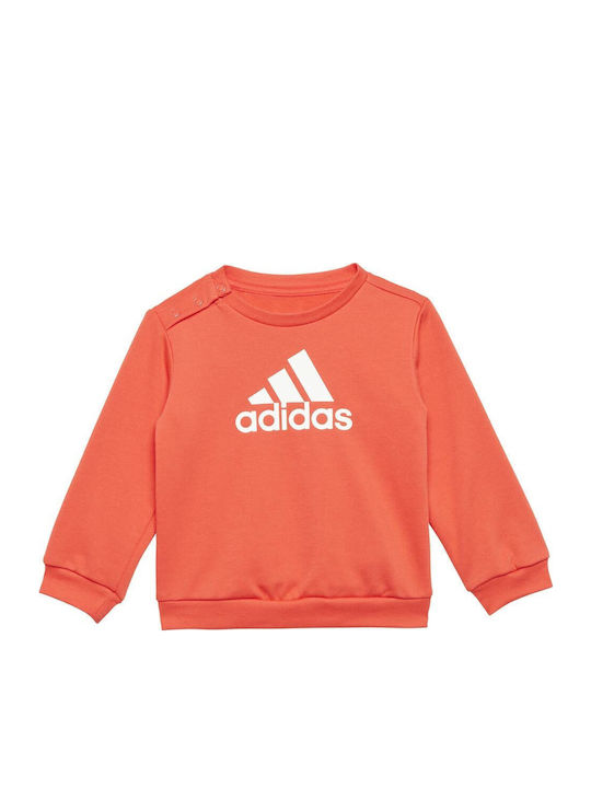 Kids Sweatpants Set Coral 2pcs I Bos Jog Ft