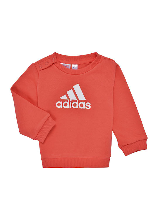 Kids Sweatpants Set Coral 2pcs I Bos Jog Ft