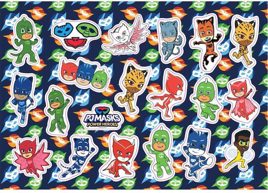 Diakakis Блок За Рисуване Pj Masks 23x33 40 Листа Самозалепващи 2 Дизайна 000484312