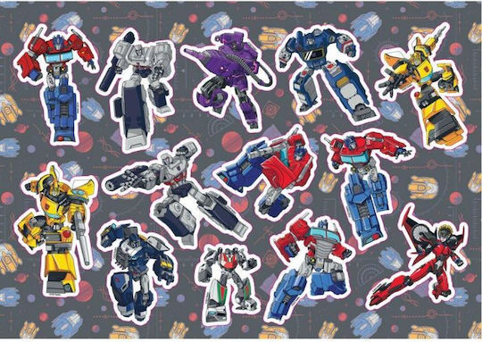 Must Drawing Pads Transformers 23x33 40 Sheets + 2 Coloring Pages 2 Designs 483275