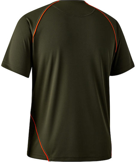 T-shirt Блуза Deerhunter Chamois Маслинено Оранжево 8096-361