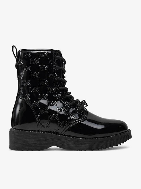 Kids Boots from Patent Leather Black