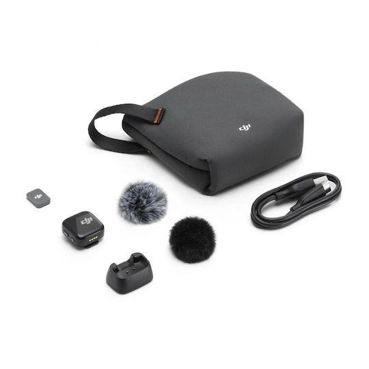 DJI Mic Mini Clip-On Transmitter Wireless Microfon cu Bluetooth