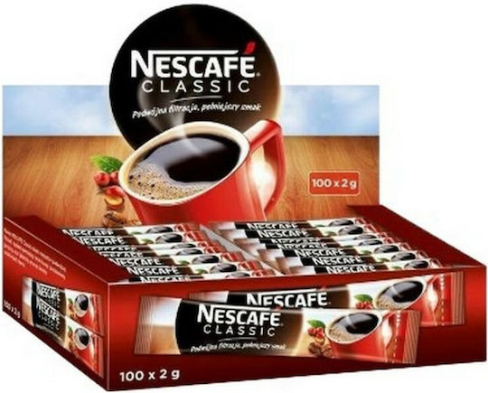 Nescafe Στιγμιαίος Καφές Classic 100x2gr