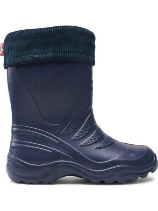 Παιδικές Γαλότσες με Εσωτερική Επένδυση 861 Navy Μπλε