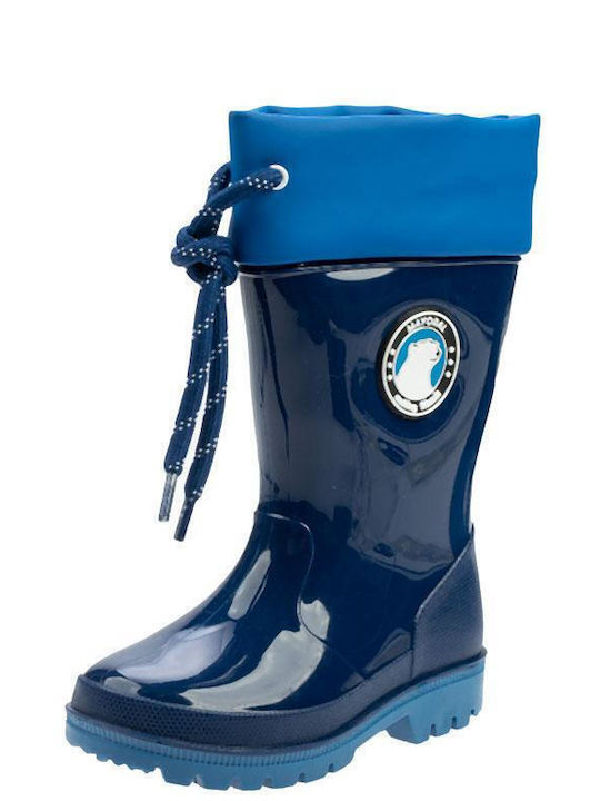 Kids Wellies Navy Blue