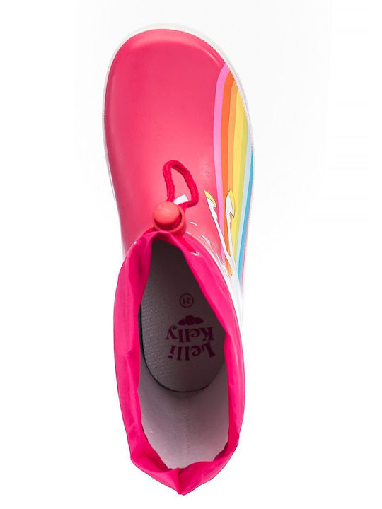 Kids Wellies Fuchsia