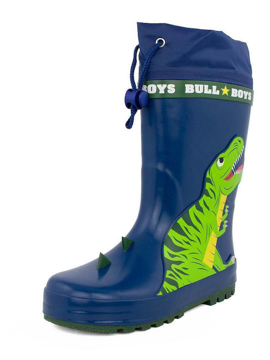Kids Wellies with Internal Lining Blue