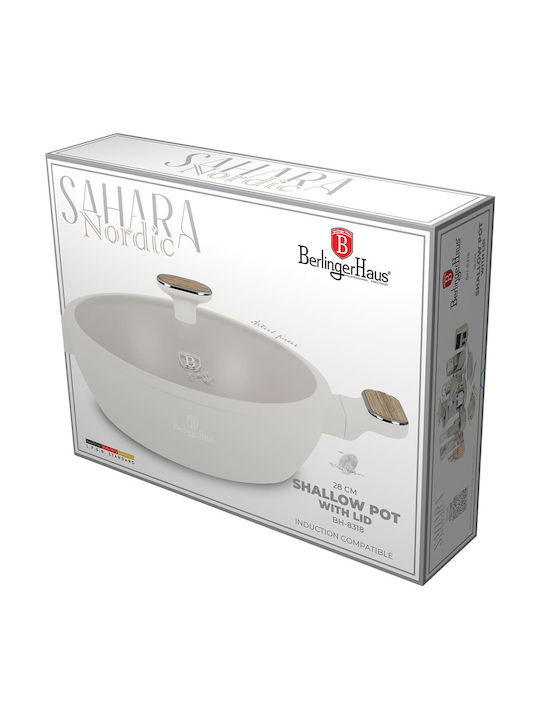 Berlinger Haus Sahara Nordic Collection Aluminum Pan with Lid 28cm