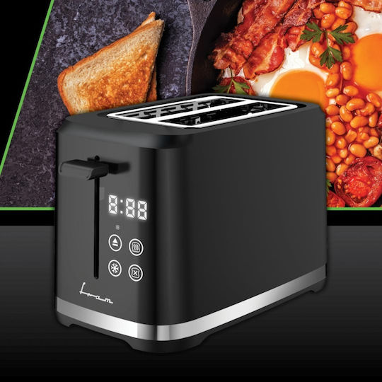 Fram Fram Toaster 2 Slots 800W Black