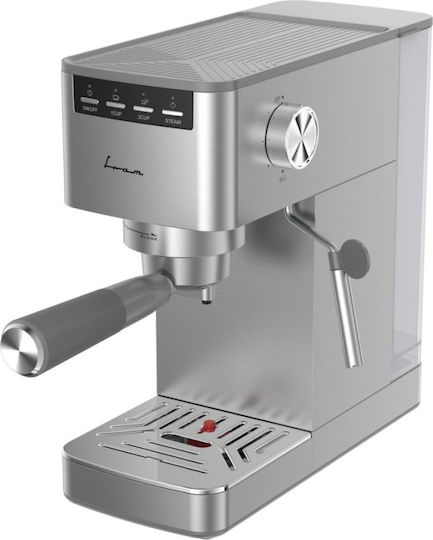 Fram Μηχανή Espresso 1350W Πίεσης 15bar Καφέ FEM-D15SS