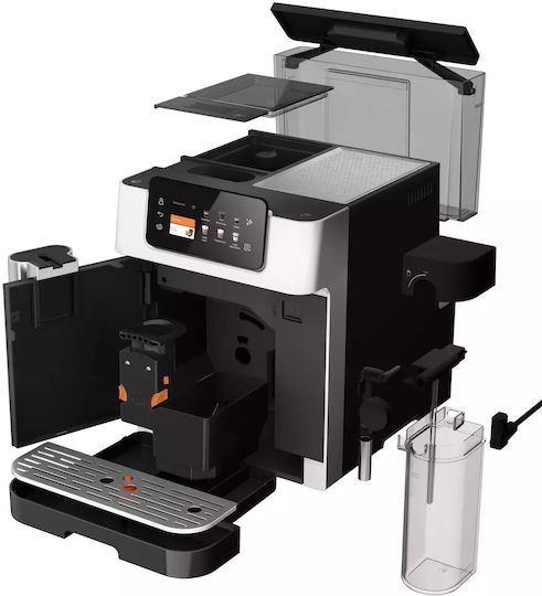 Beko Automatic Espresso Machine 1350W Pressure 19bar for Cappuccino Black S71013934