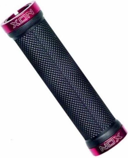 Xon XBG-38 XBG-38 Bicycle Handlebar Grips in Black/Red Color