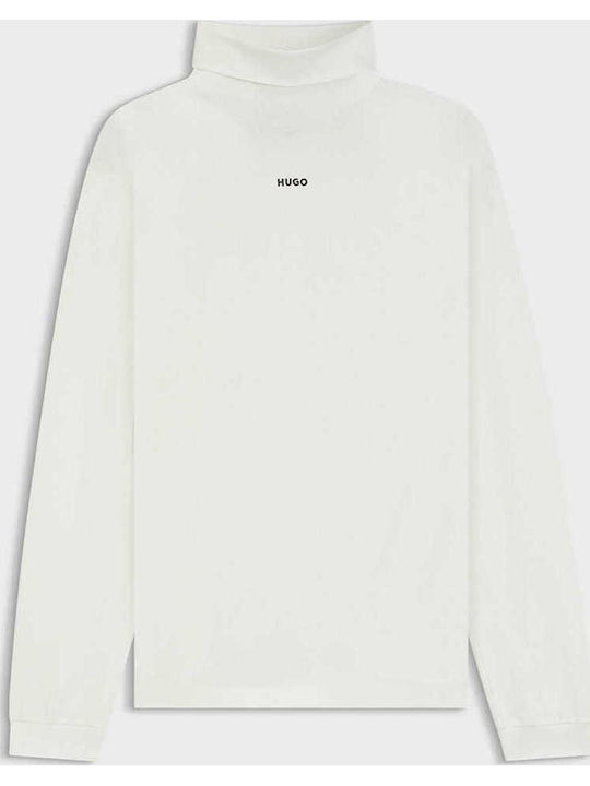 Daporollo Long Sleeve White Blouse