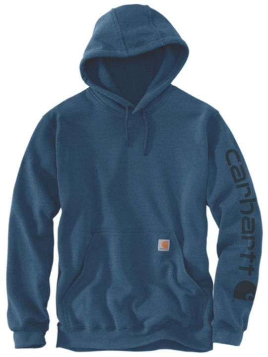 Carhartt Синя с Качулка