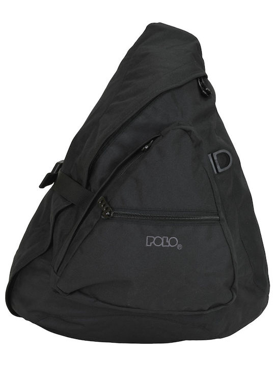 Polo Tricross School Bag Backpack Junior High-High School Khaki with Water Bottle Holder 15Liters
