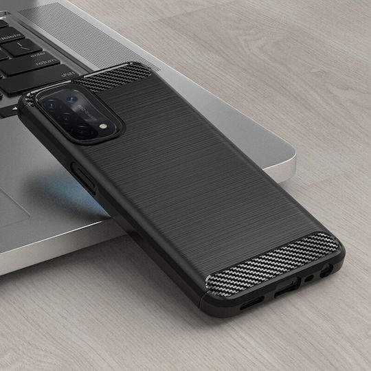 Back Cover Σιλικόνης Μαύρο (OnePlus Nord N200Oppo A54 5G / A74 5G)