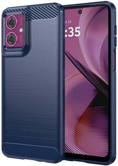 Back Cover Silicon Albastru (Moto G55)