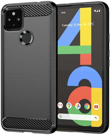 Back Cover Σιλικόνης Μαύρο (Google Pixel 4a 5G)